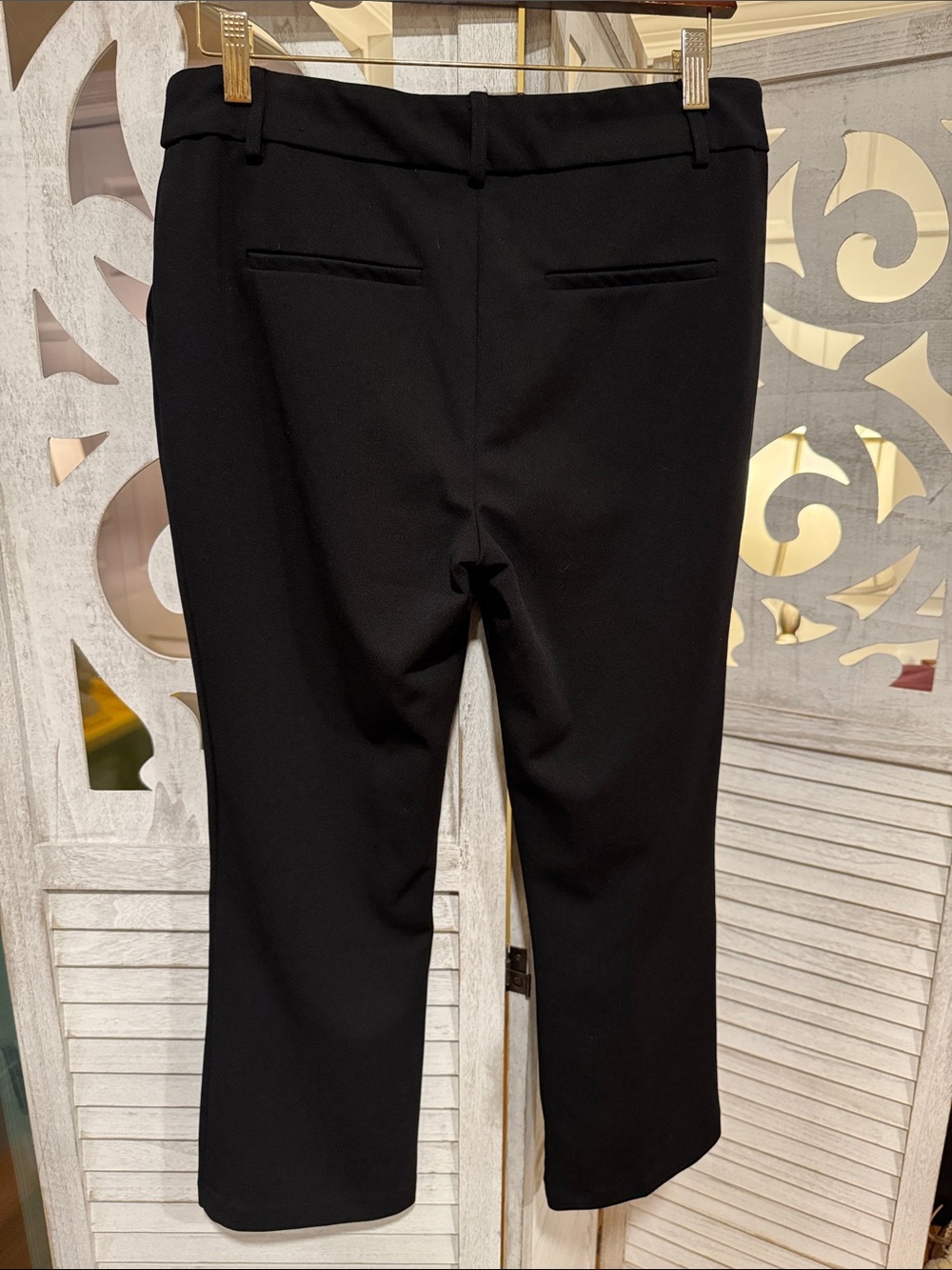 Jules & Leopold Black Straight-Leg Dress Pants - Picture 3 of 7